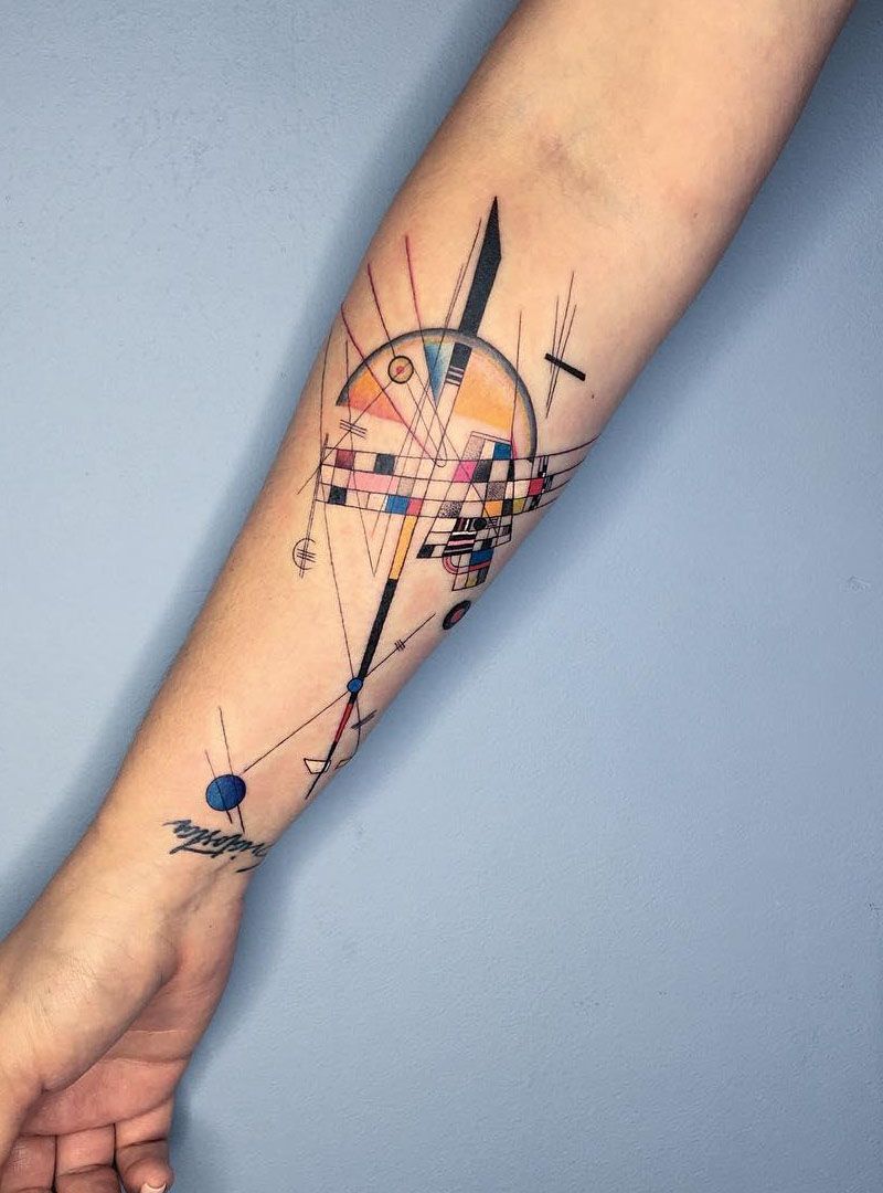 30 Pretty Kandinsky Tattoos to Inspire You