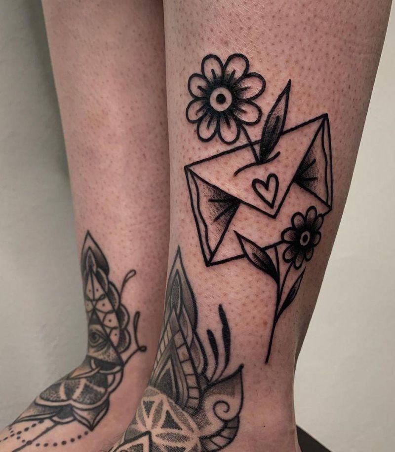 30 Pretty Love letter Tattoos You Must Try