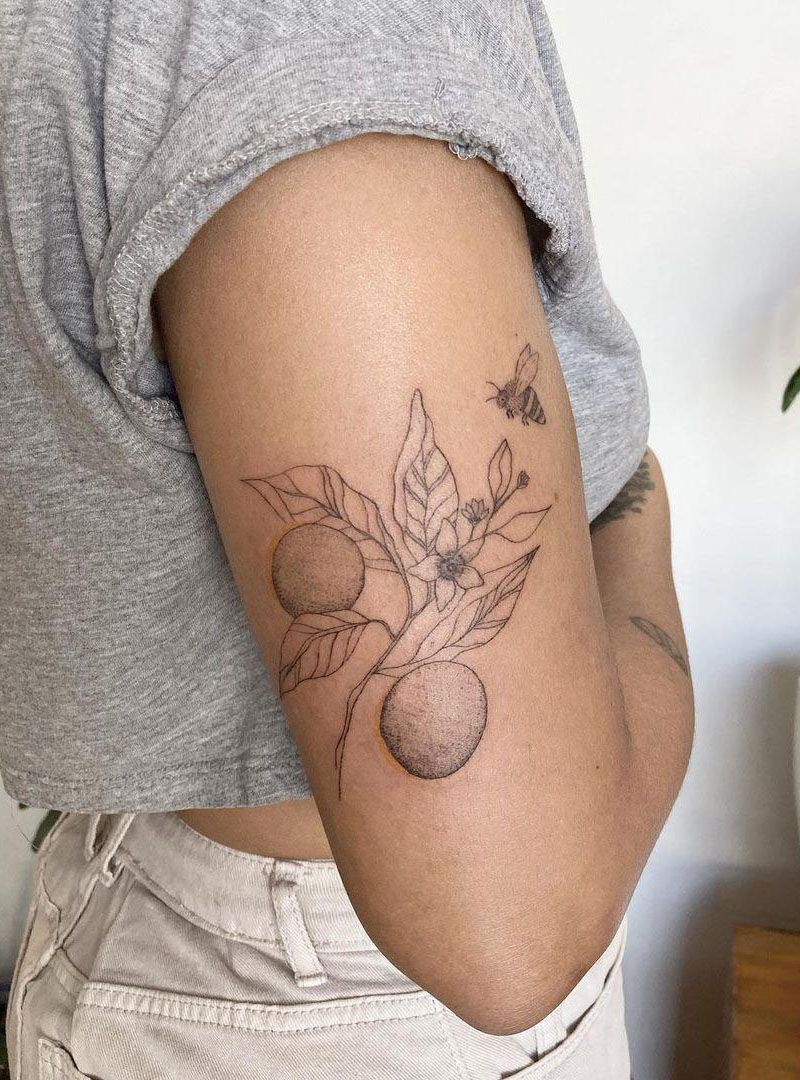 30 Pretty Orange Tattoos You Must Love