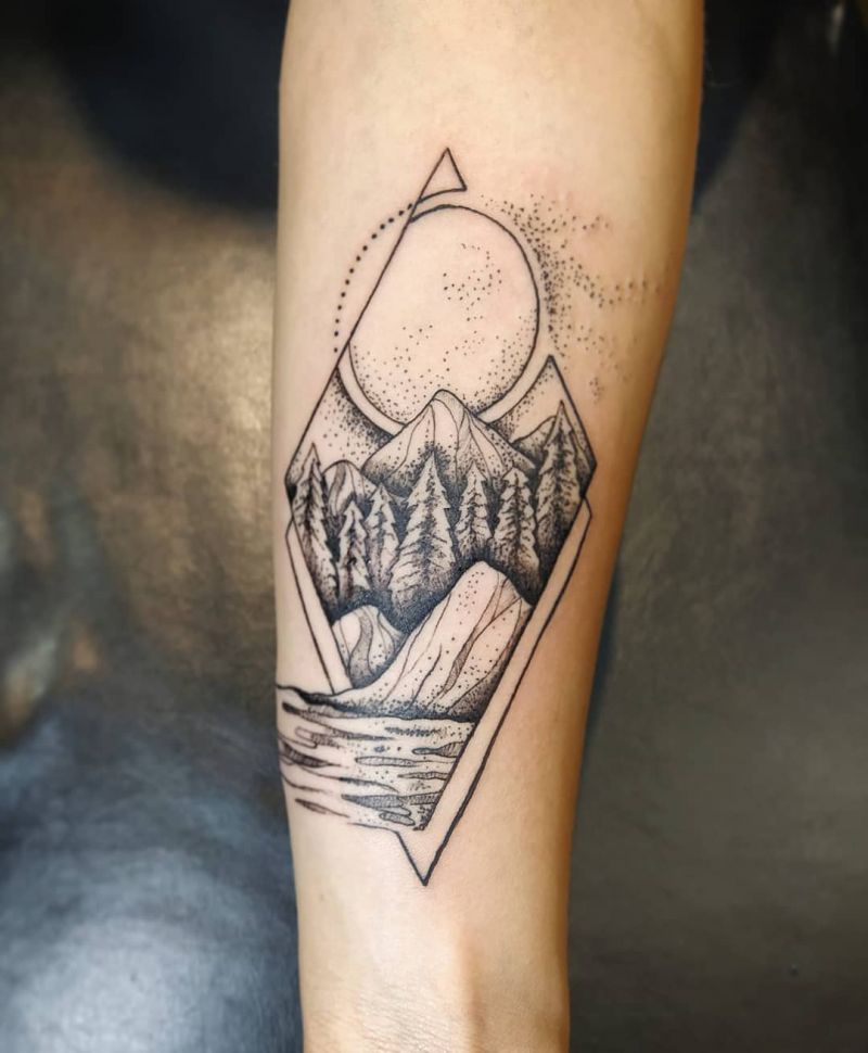 30 Pretty River Tattoos Bring You Must Try