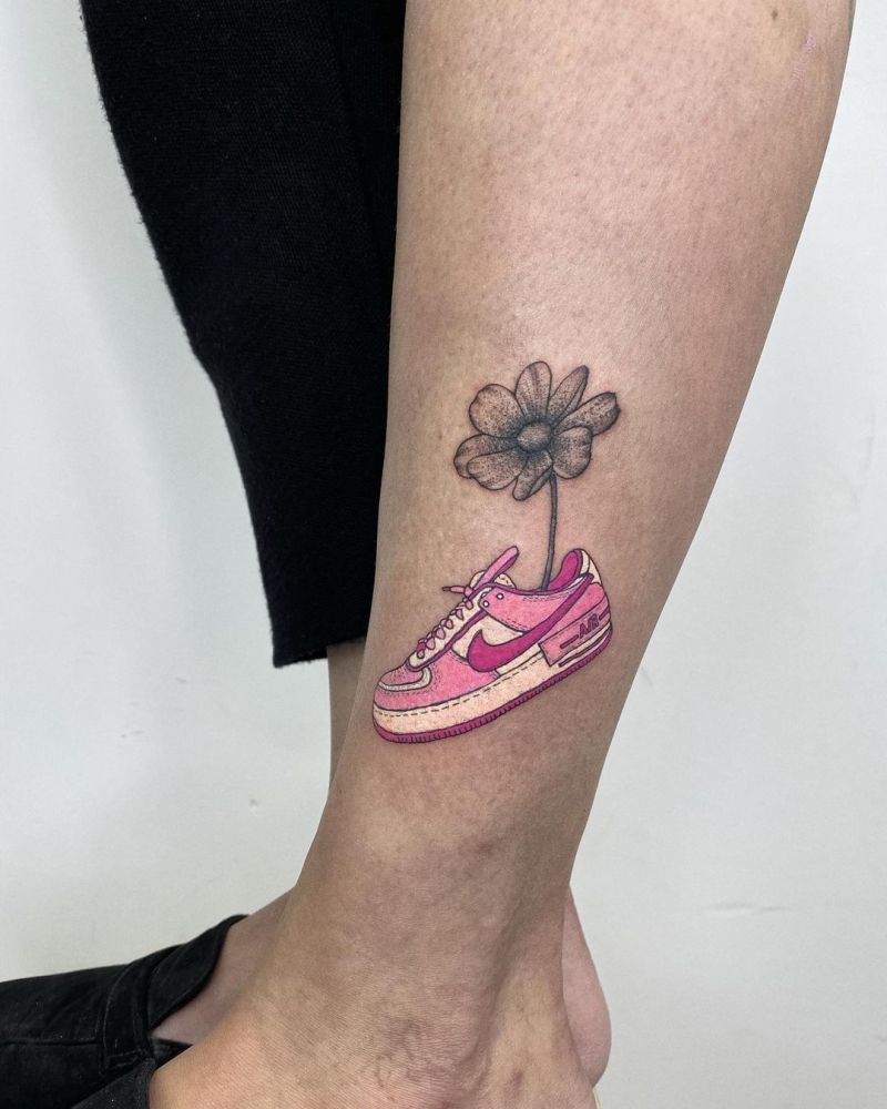 30 Pretty Shoe Tattoos You Will Love