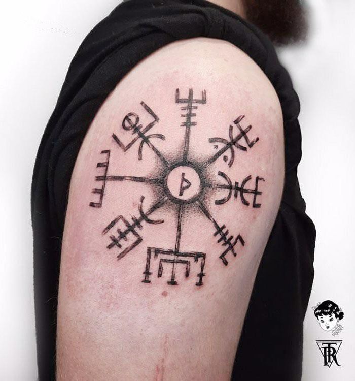 30 Pretty Vegvisir Tattoos Make You Attractive