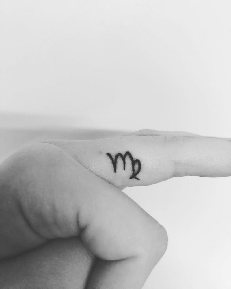 30 Pretty Virgo Tattoos to Inspire You