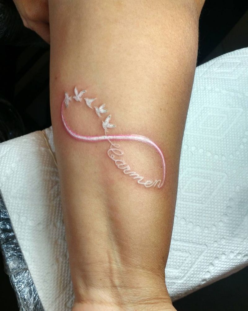 30 Pretty White Ink Tattoos You Must Try