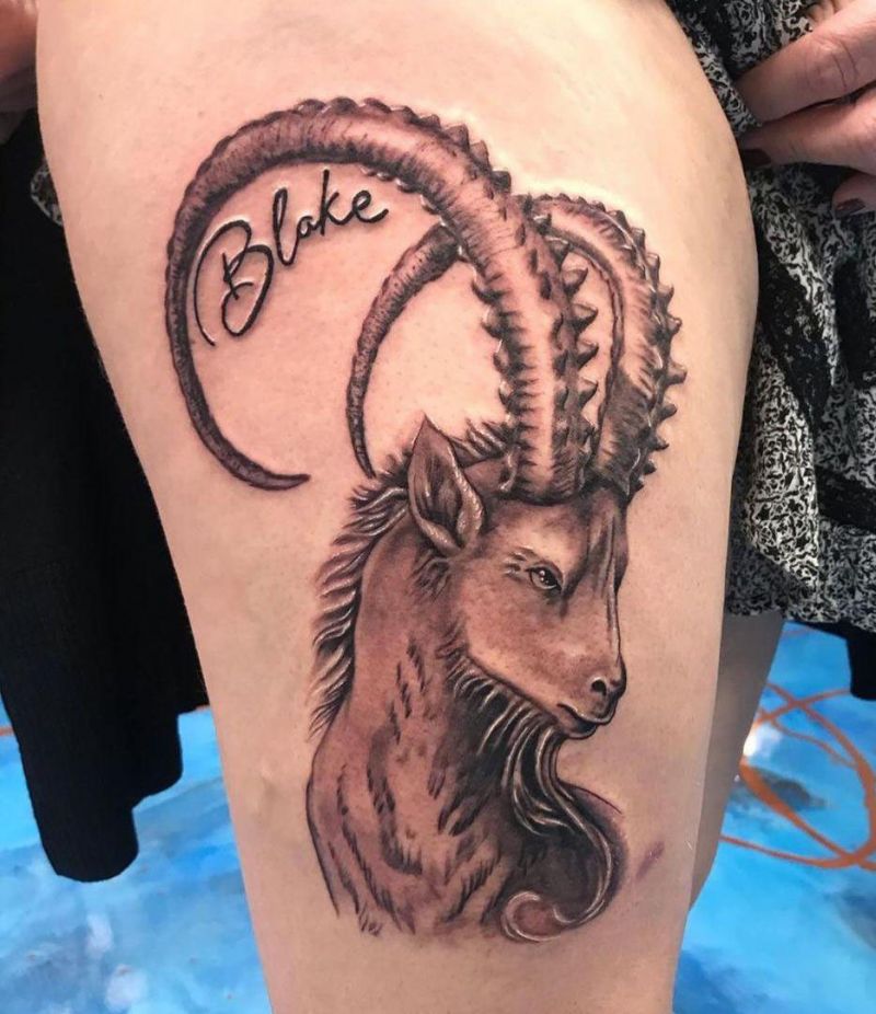 30 Pretty Capricorn Tattoos Give You an Unexpected Feeling