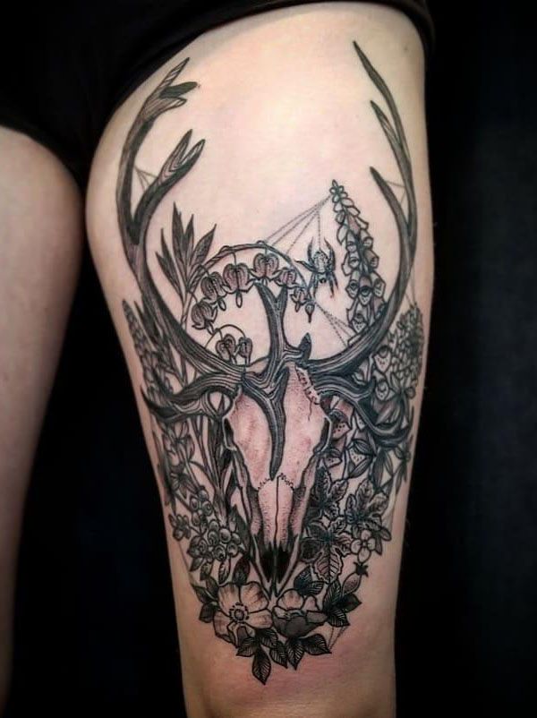 30 Pretty Caribou Tattoos You Will Love