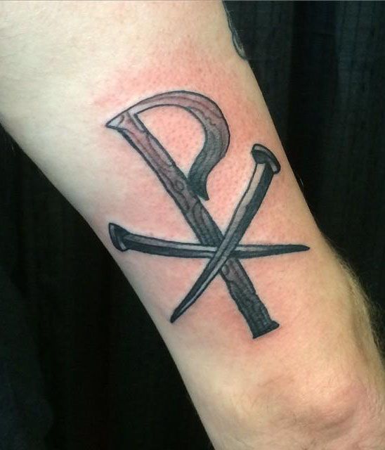 30 Pretty Chi Rho Tattoos You Will Love