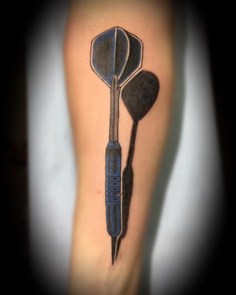 30 Pretty Dart Tattoos You Can't Miss