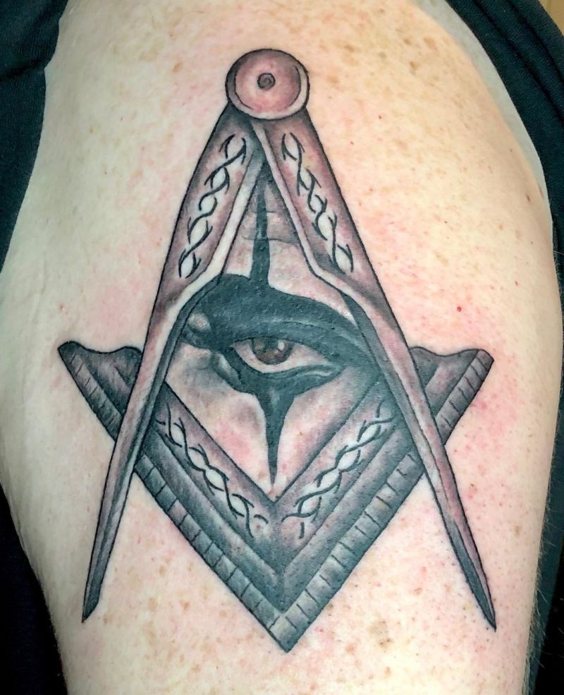 30 Pretty Freemason Tattoos You Will Love