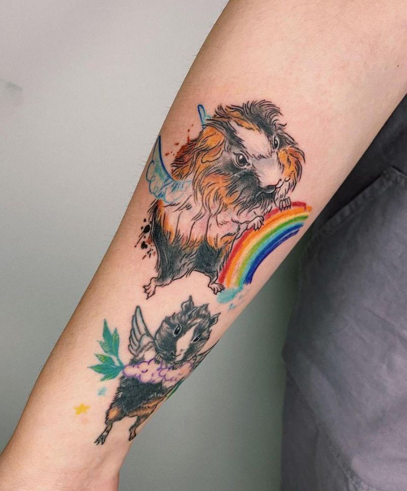 30 Pretty Guinea Pig Tattoos You Must Try