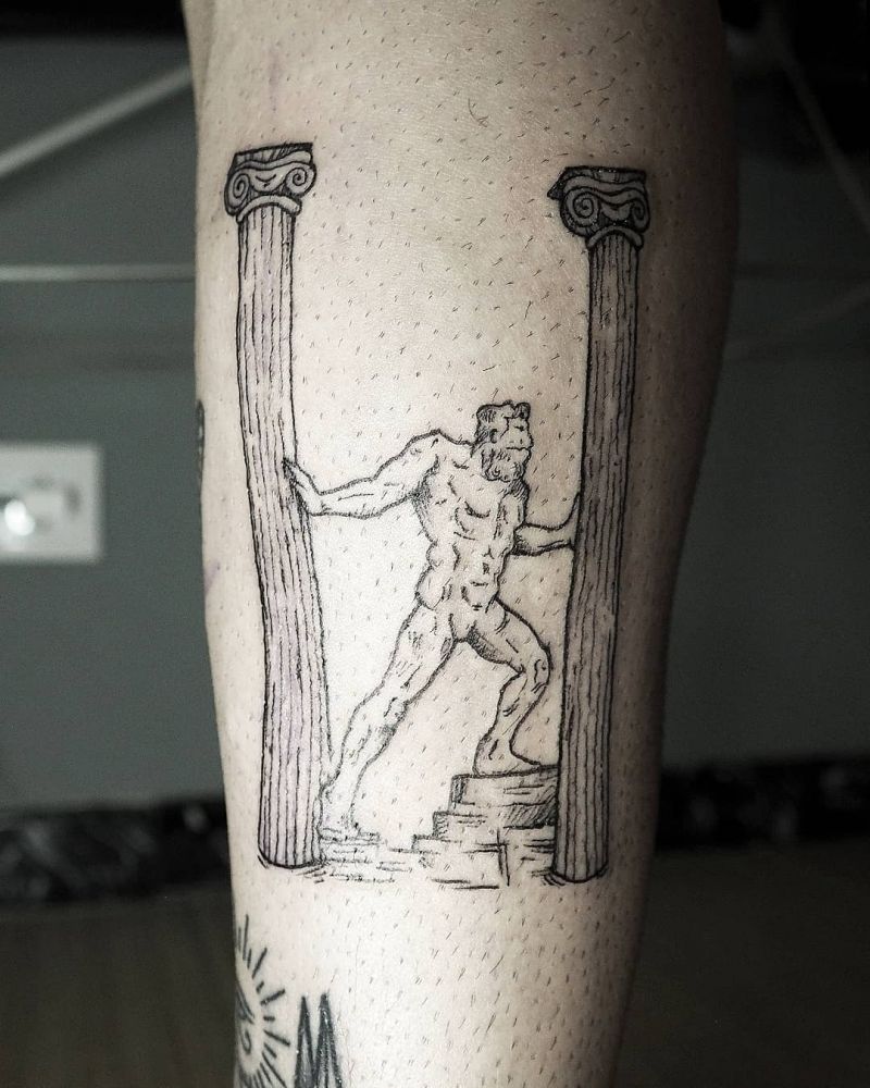 30 Pretty Hercules Tattoos You Will Love