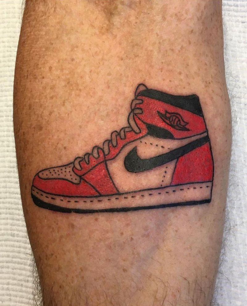 30 Pretty Shoe Tattoos You Will Love