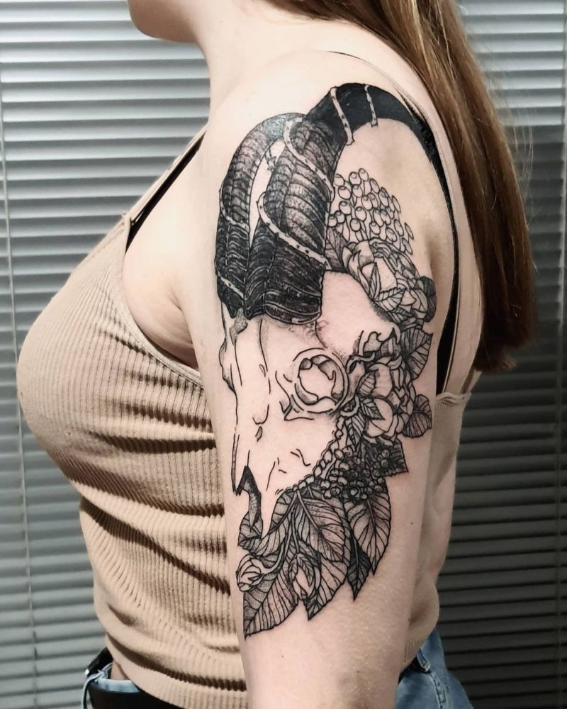 30 Pretty Capricorn Tattoos Give You an Unexpected Feeling
