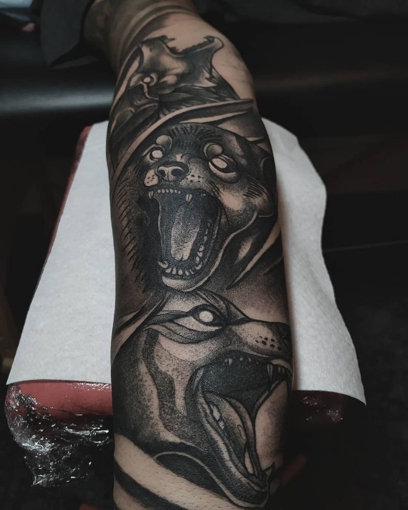 30 Pretty Cerberus Tattoos You Will Love to Try