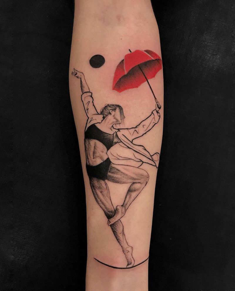 30 Pretty Dancer Tattoos Improve Your Temperament