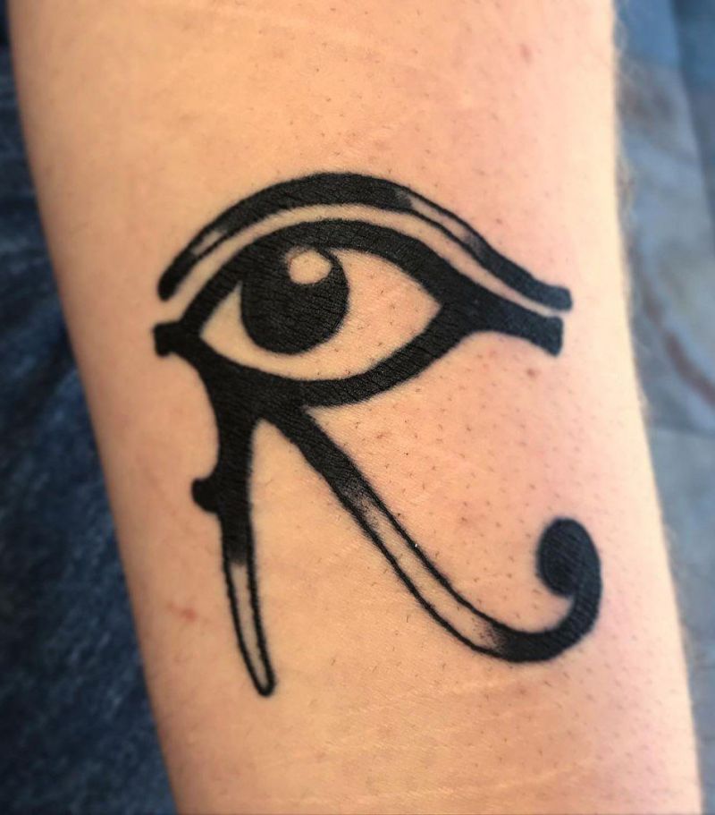 30 Pretty Eye of Horus Tattoos You Must Love