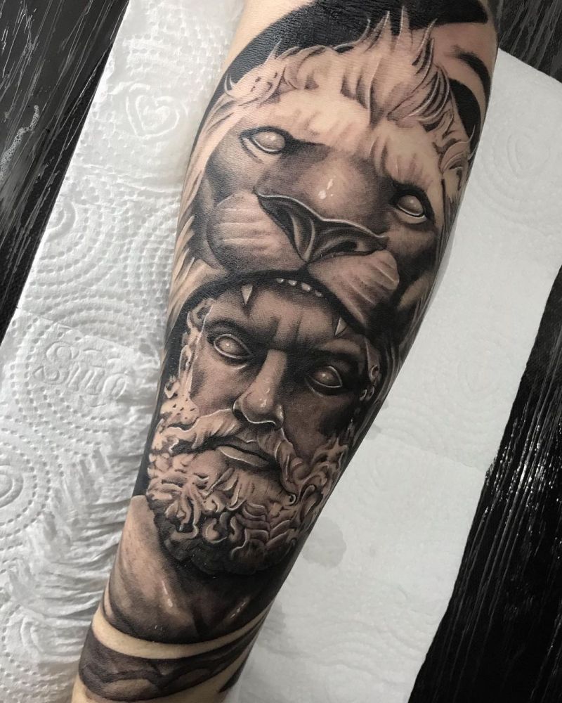 30 Pretty Hercules Tattoos You Will Love