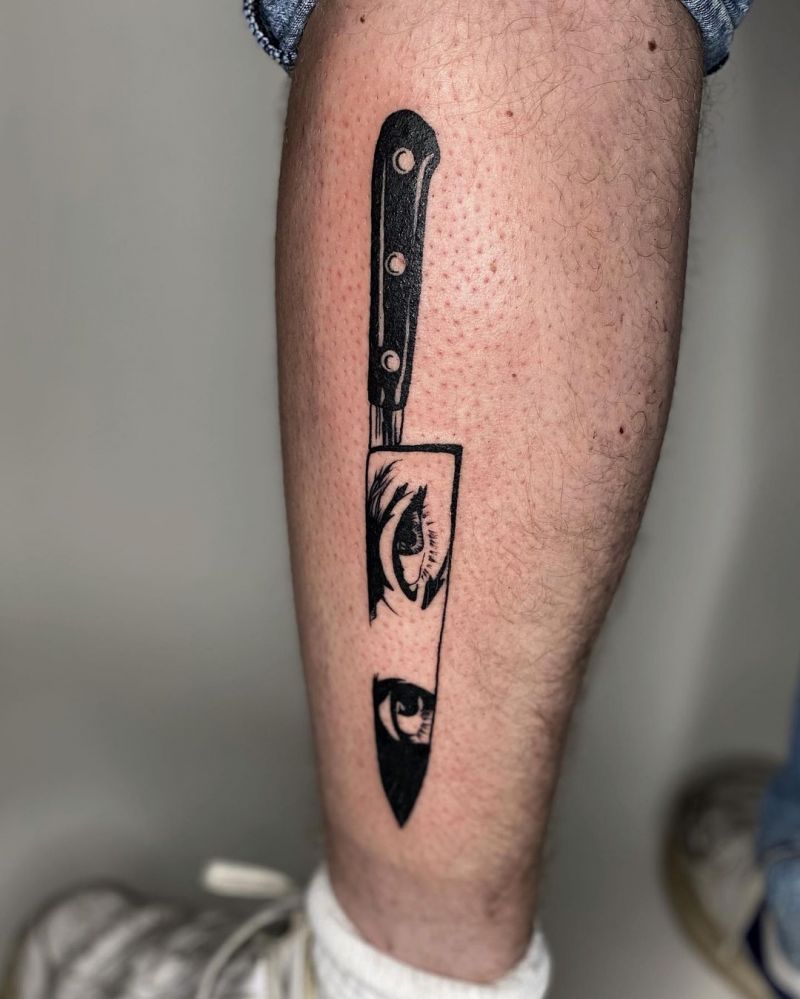 30 Pretty Knife Tattoos You Must Try