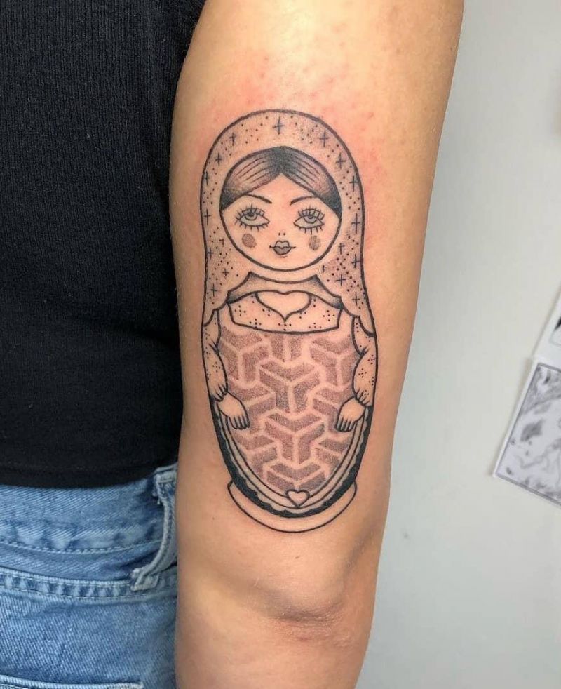 30 Pretty Matryoshka Tattoos You Will Love