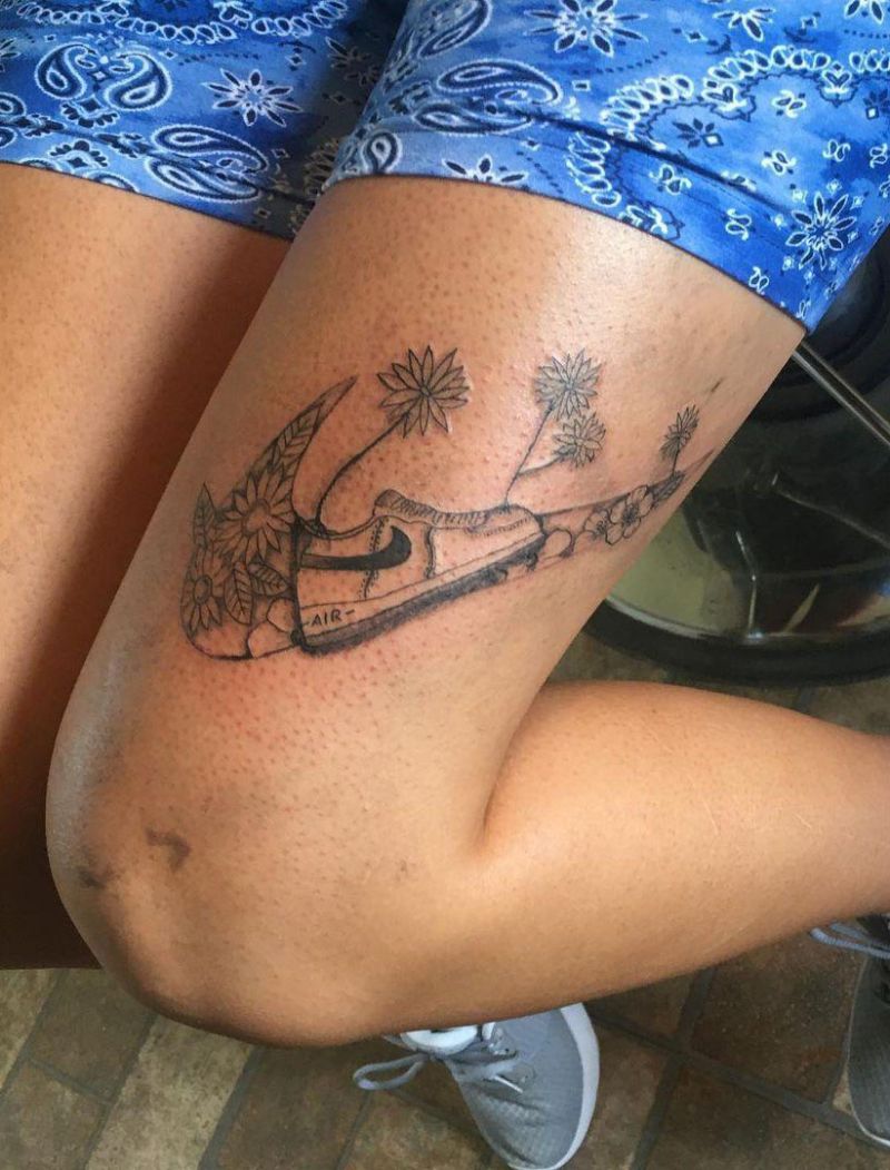 30 Pretty Shoe Tattoos You Will Love