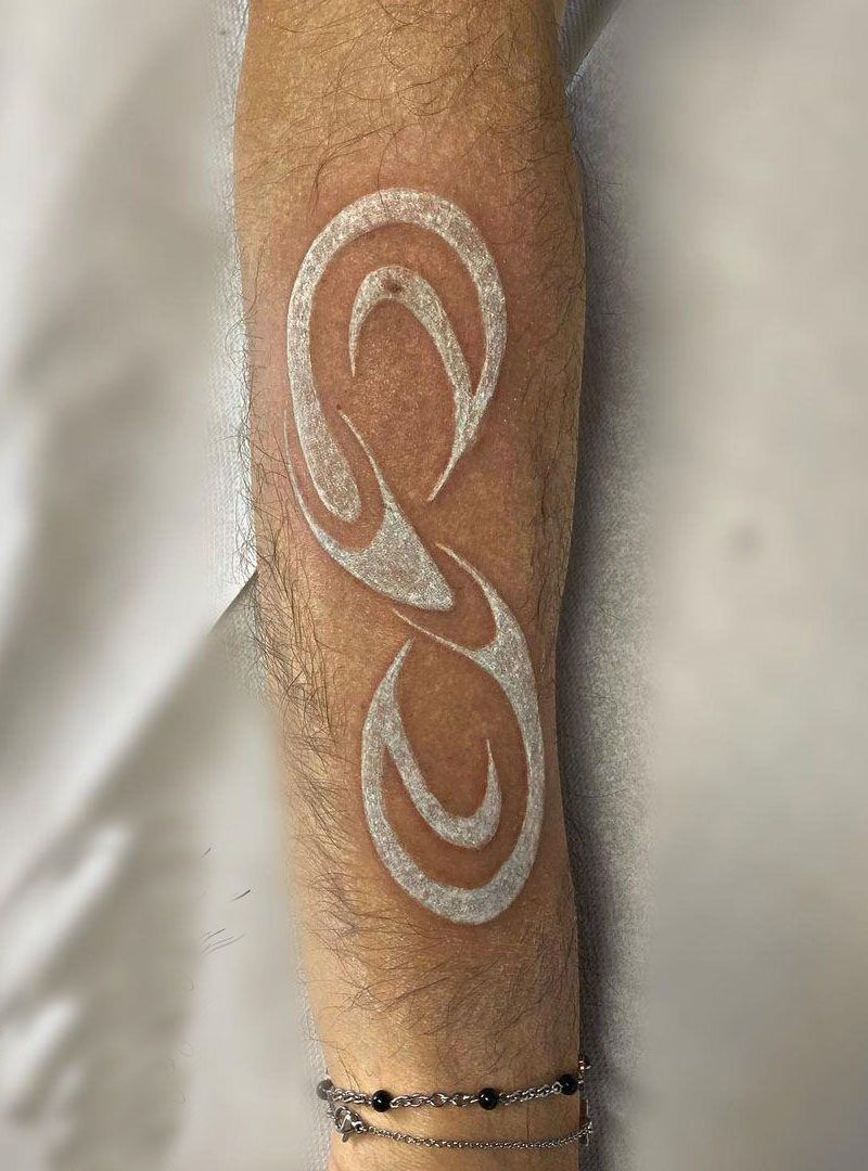 30 Pretty White Ink Tattoos You Must Try