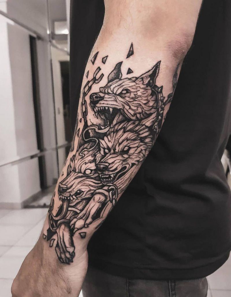 30 Pretty Cerberus Tattoos You Will Love to Try