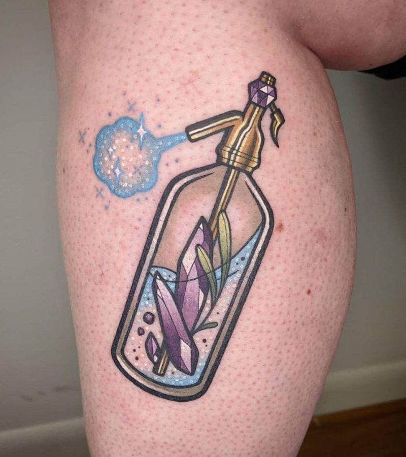 30 Pretty Crystal Tattoos You Can't Miss