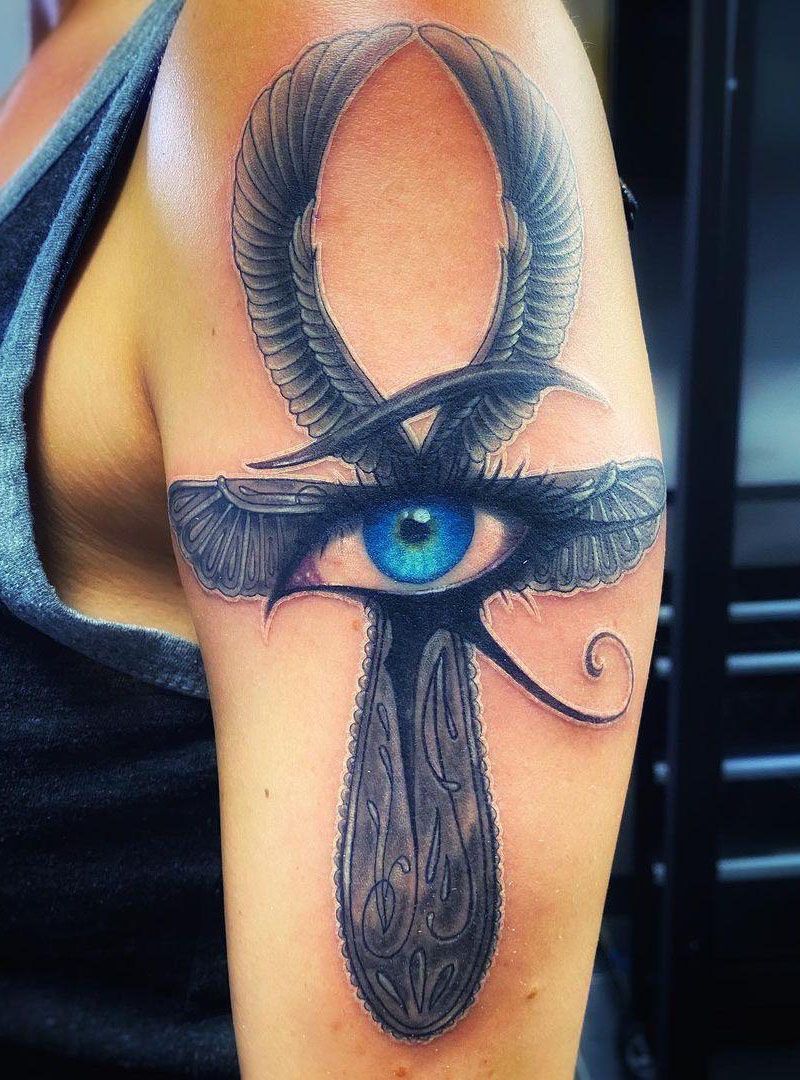 30 Pretty Eye of Horus Tattoos You Must Love