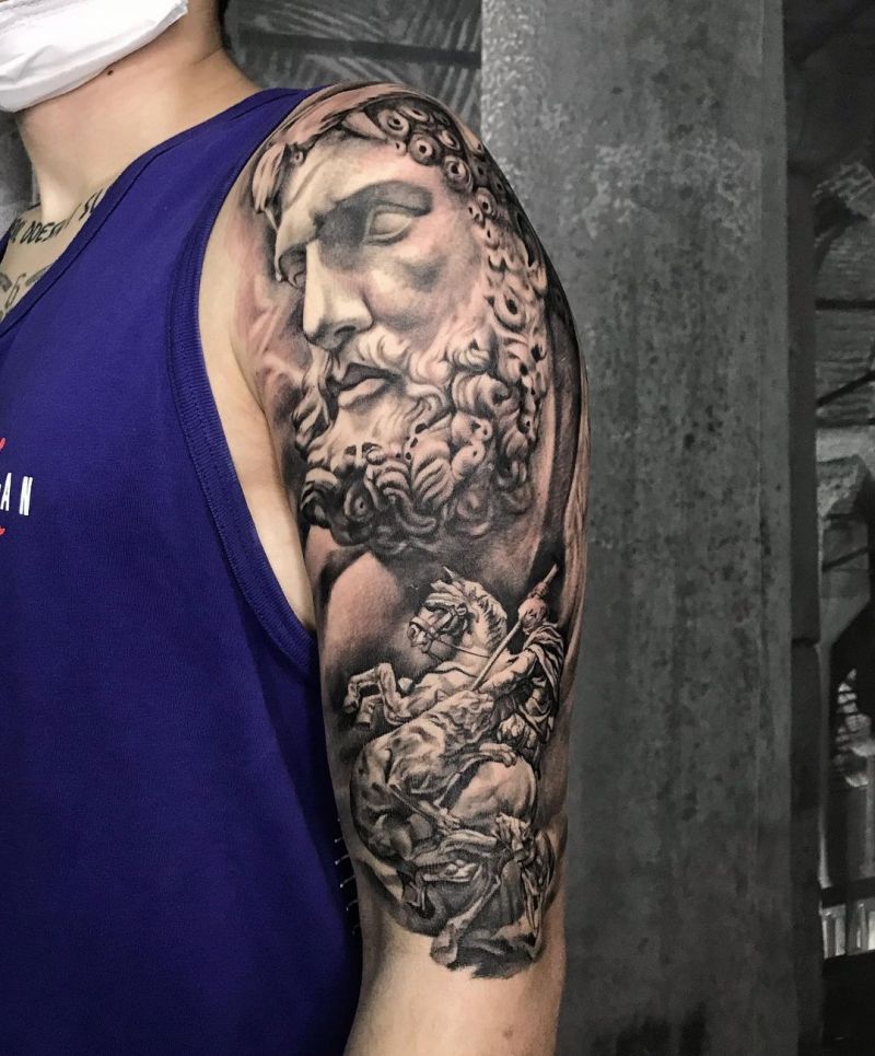 30 Pretty Hercules Tattoos You Will Love