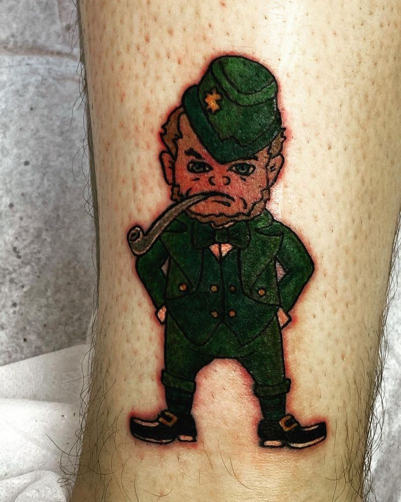 30 Pretty Leprechaun Tattoos for inspiration