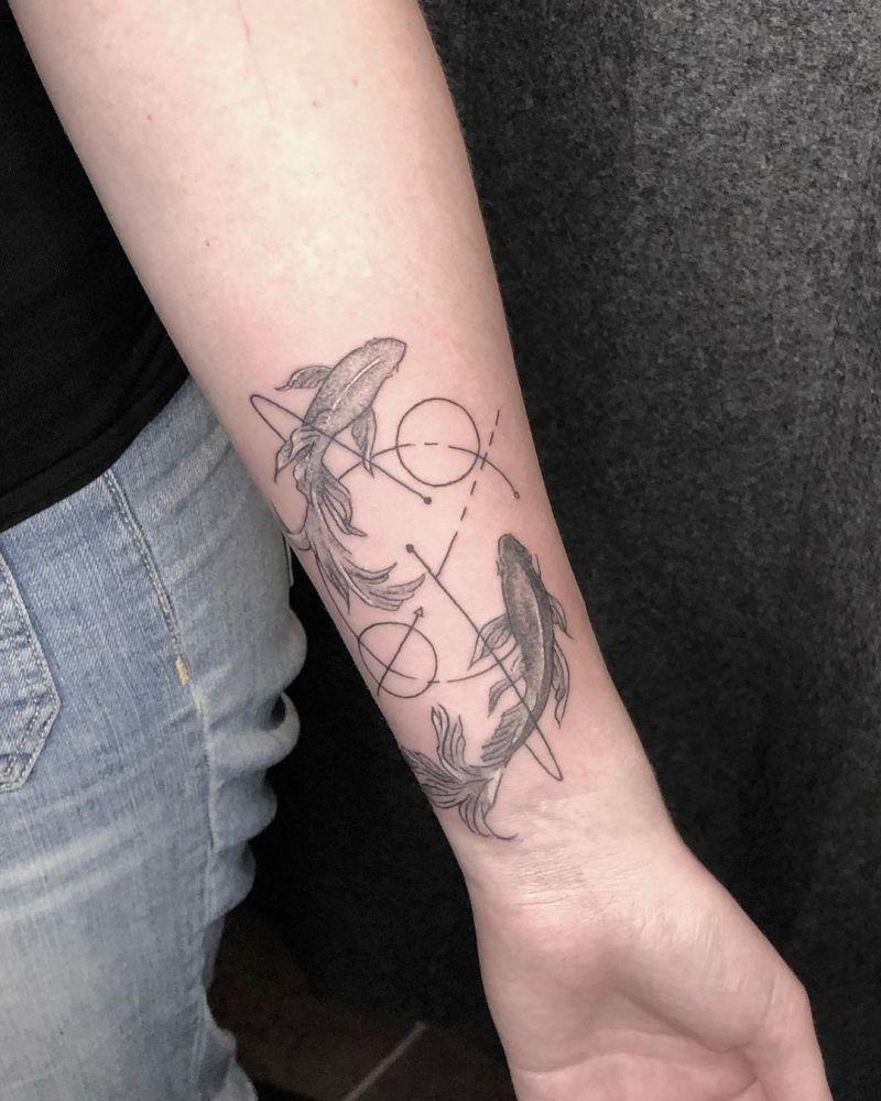 30 Pretty Pisces Tattoos You Will Love