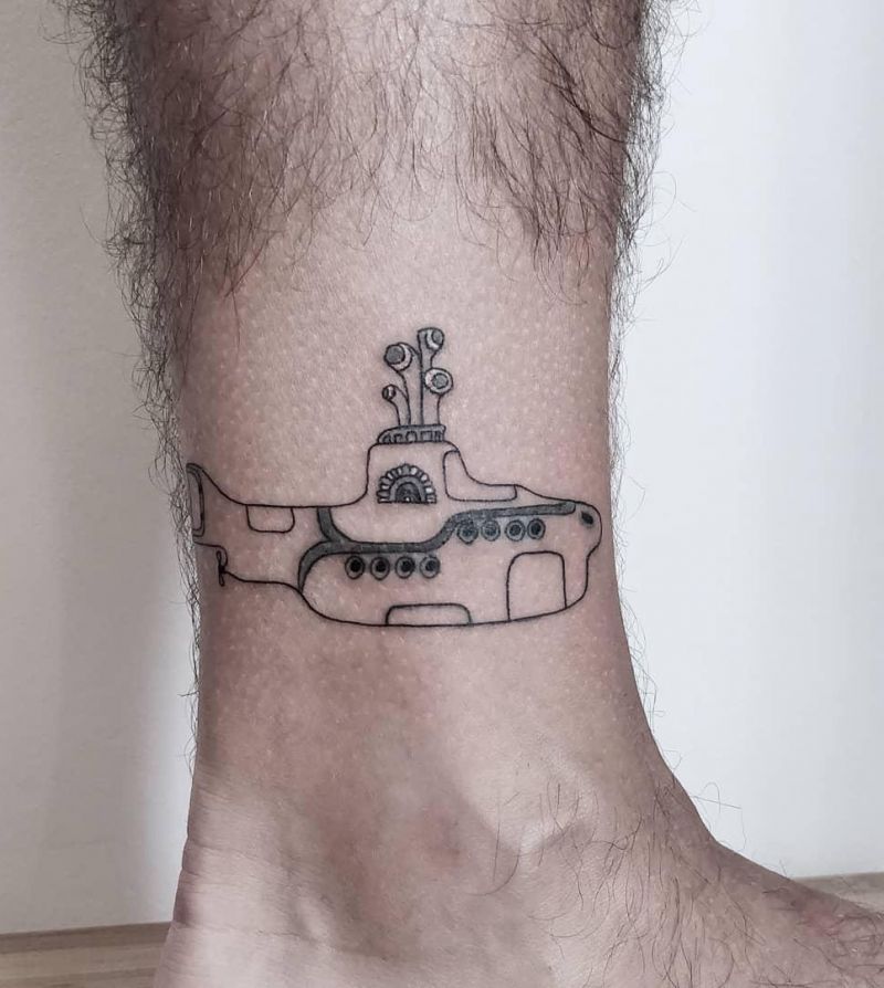 30 Pretty Submarine Tattoos You Will Love