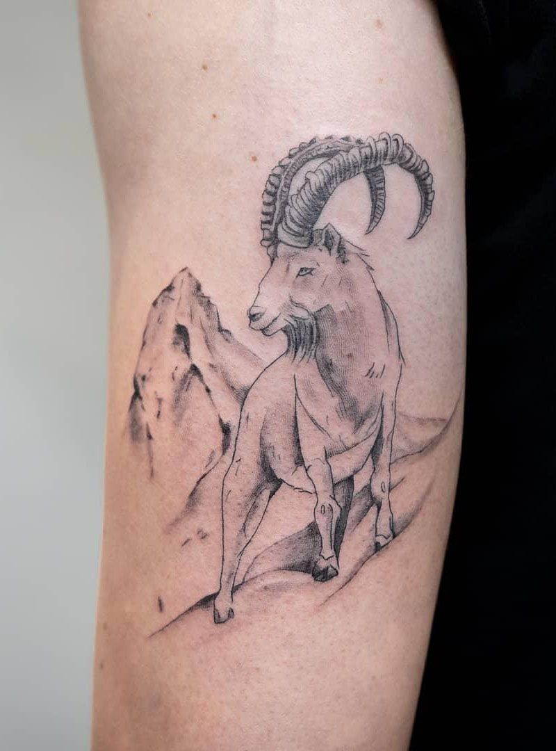 30 Pretty Capricorn Tattoos Give You an Unexpected Feeling