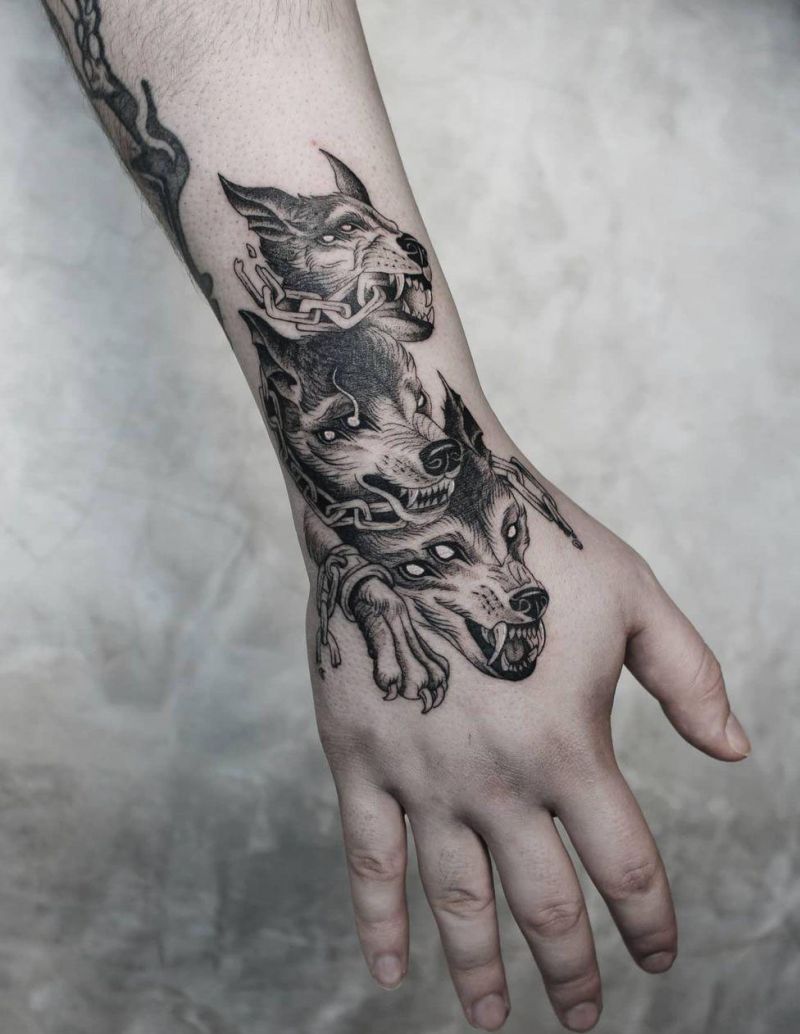 30 Pretty Cerberus Tattoos You Will Love to Try