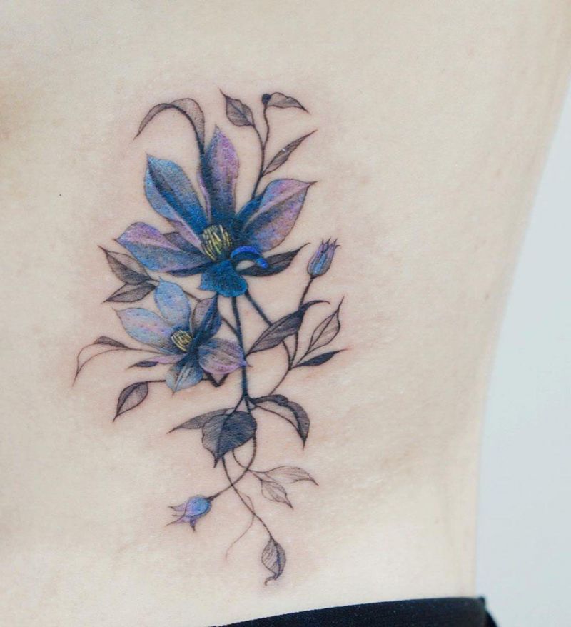 30 Pretty Clematis Tattoos You Must Try