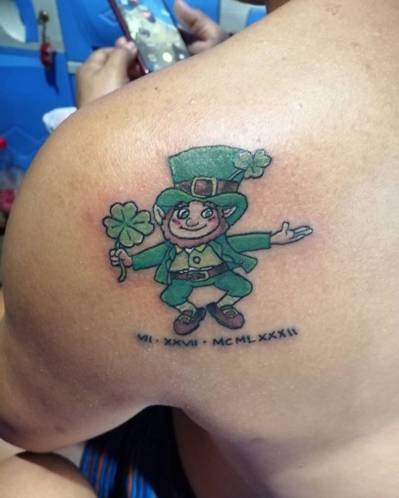 30 Pretty Leprechaun Tattoos for inspiration