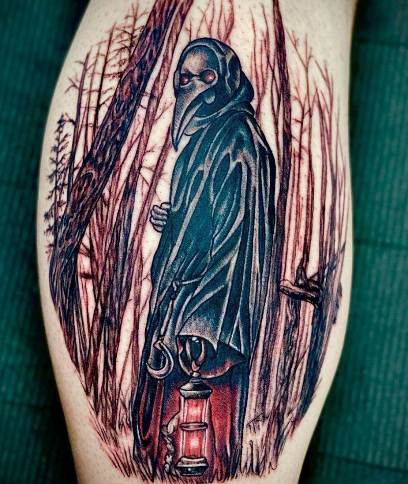 30 Pretty Plague Doctor Tattoos You Will Love