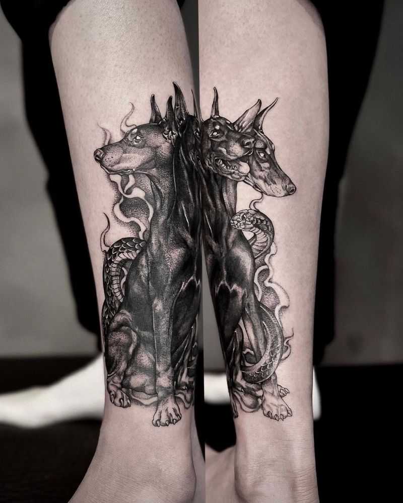 30 Pretty Cerberus Tattoos You Will Love to Try