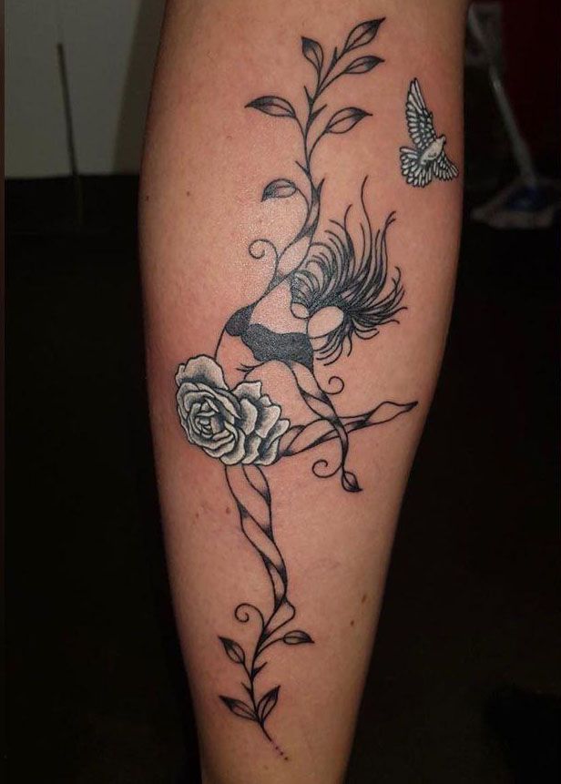 30 Pretty Dancer Tattoos Improve Your Temperament