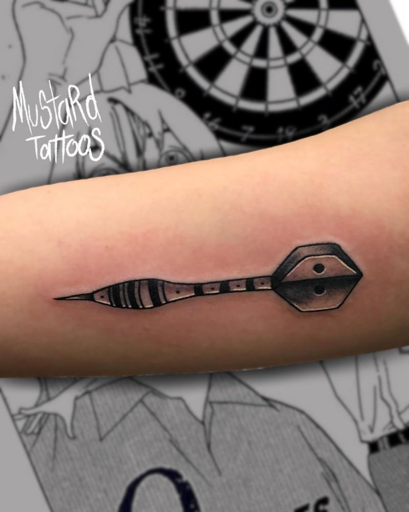 30 Pretty Dart Tattoos You Can't Miss