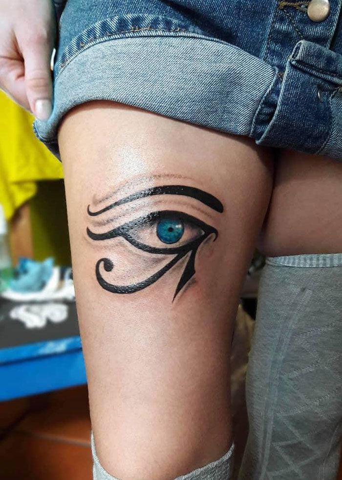 30 Pretty Eye of Horus Tattoos You Must Love