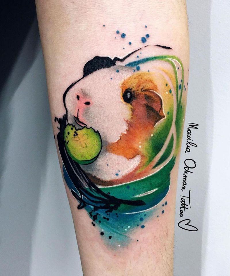 30 Pretty Guinea Pig Tattoos You Must Try