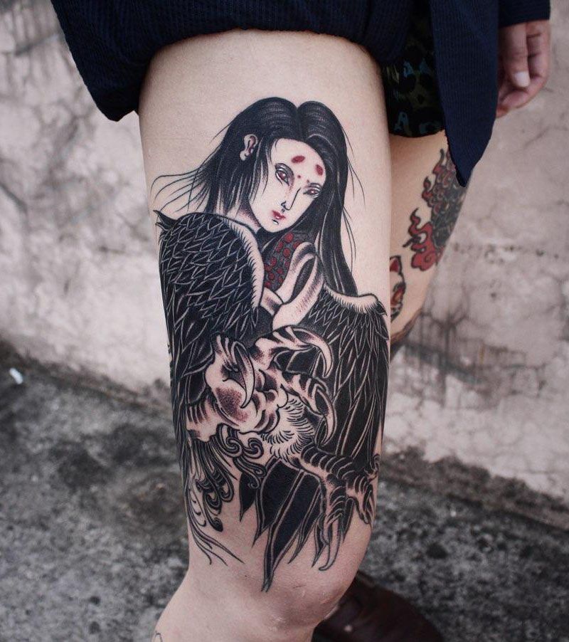 30 Perfect Harpy Tattoos Make You Attractive