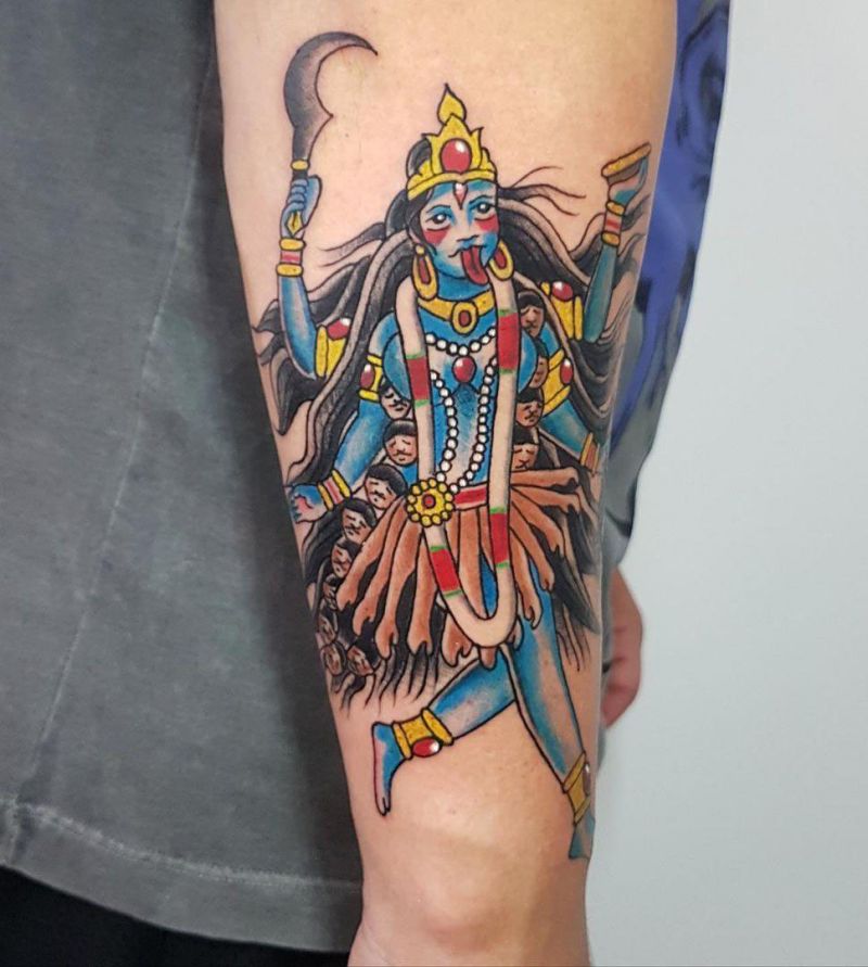 30 Pretty Kali Tattoos You Must Love