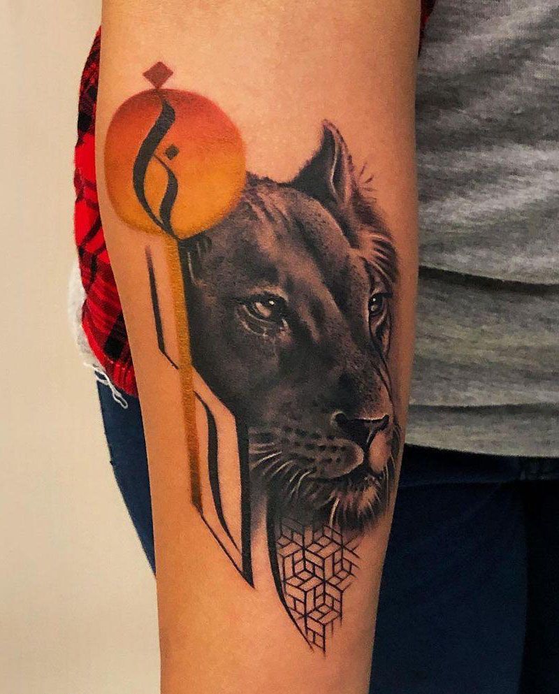 30 Perfect Lioness Tattoos You Will Love