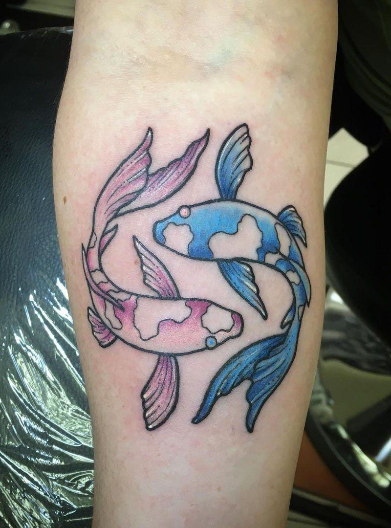 30 Pretty Pisces Tattoos You Will Love