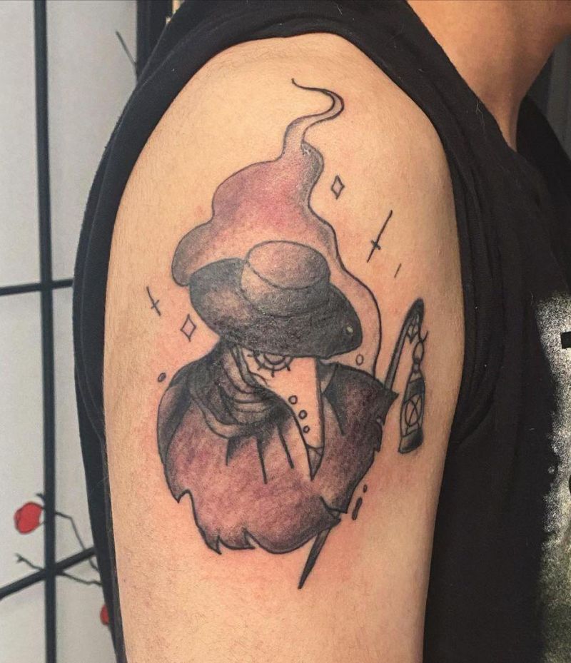 30 Pretty Plague Doctor Tattoos You Will Love