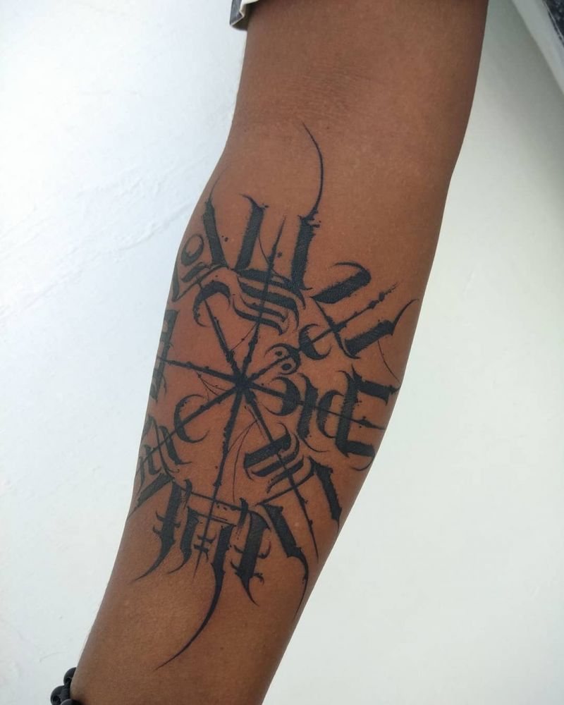 30 Pretty Vegvisir Tattoos Make You Attractive