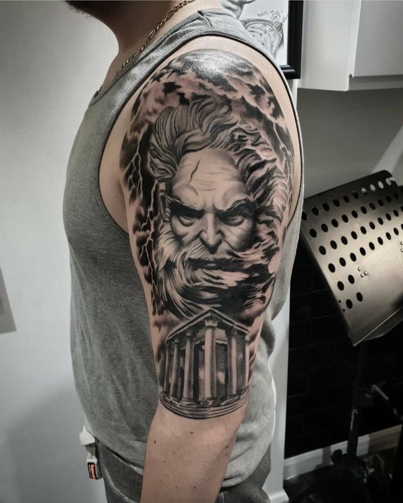 30 Pretty Zeus Tattoos You Must Try