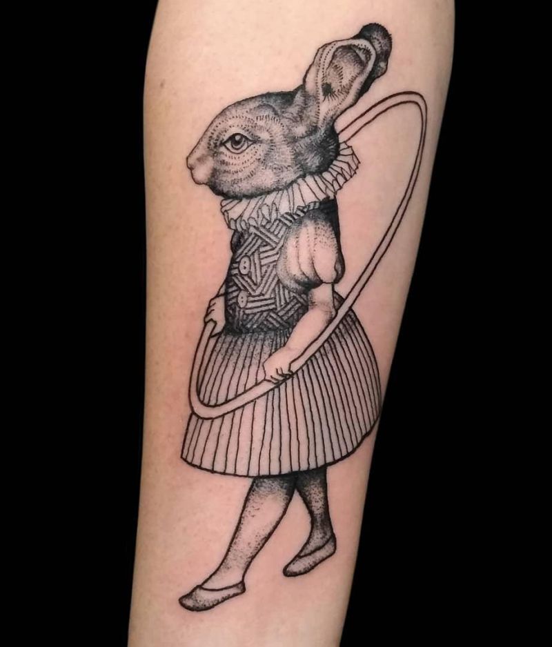 30 Cute Bunny Tattoos You Will Love to Try